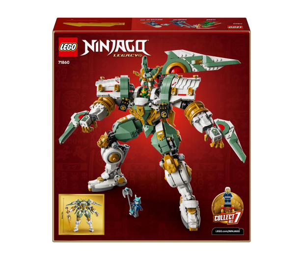 LEGO NINJAGO 71860 Tytanowy mech Lloyda — 15. rocznica - 1488455 - zdjęcie 10